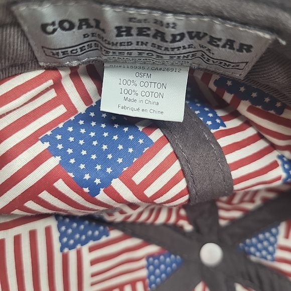 Coal Headwear Eagle Cap Gray Snapback - Picture 6 of 6